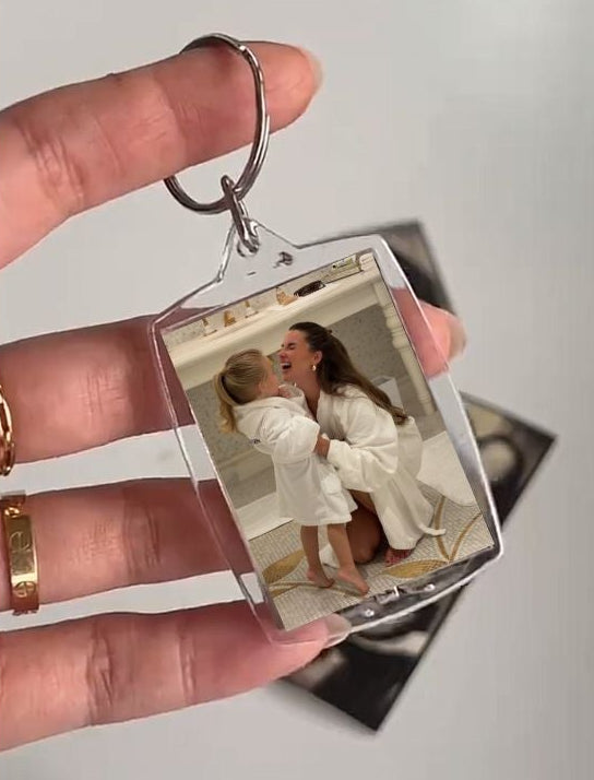 Personalized Photo Keychain
