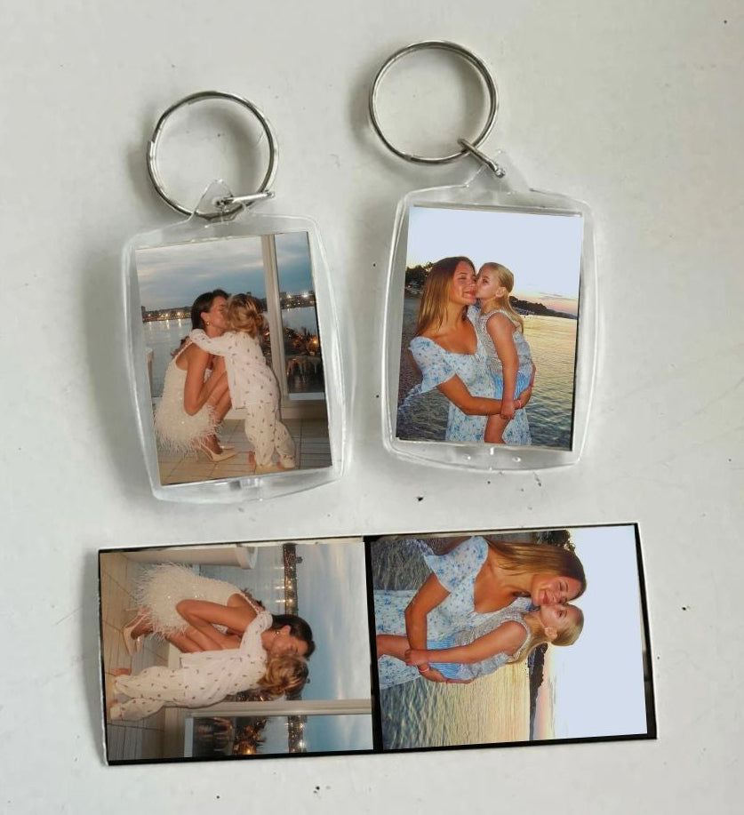 Personalized Photo Keychain